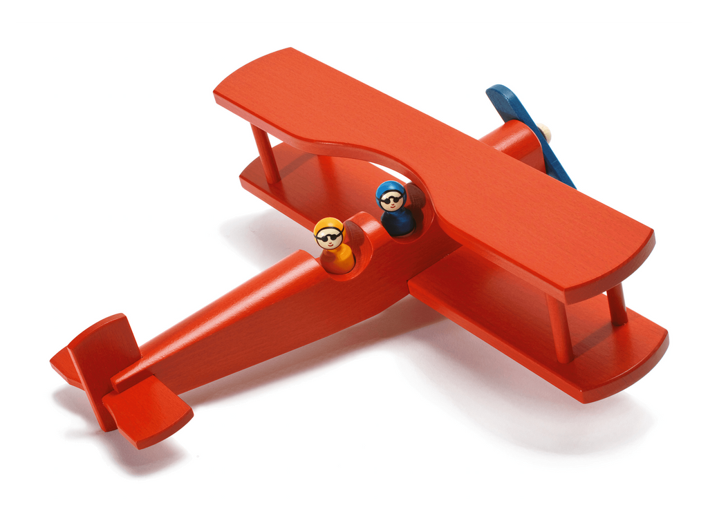 Weizenkorn Aeroplane Doppeldecker, Red