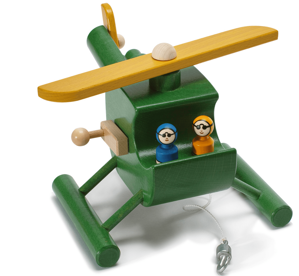 Weizenkorn Helicopter David with cable winch, Green