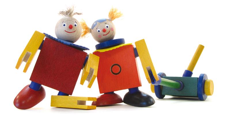 Kellner Steckfiguren Max and Else