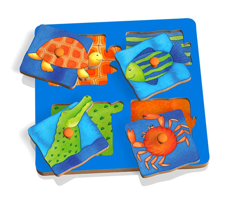 Weizenkorn Grip Puzzle Water