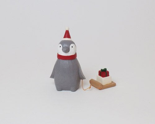 T-Lab. Christmas Penguin Santa Gift