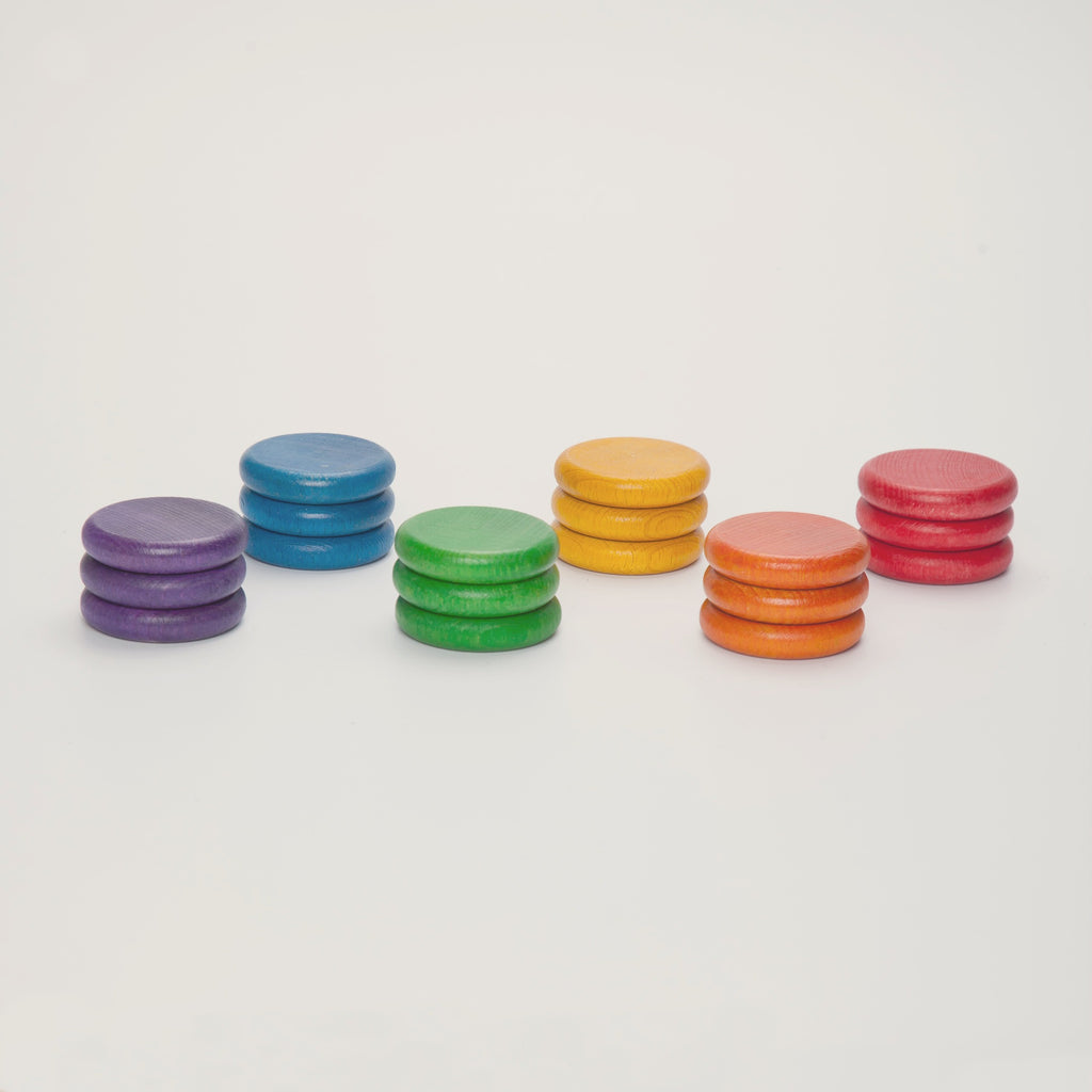 GRAPAT 18 x coins (6 colors)