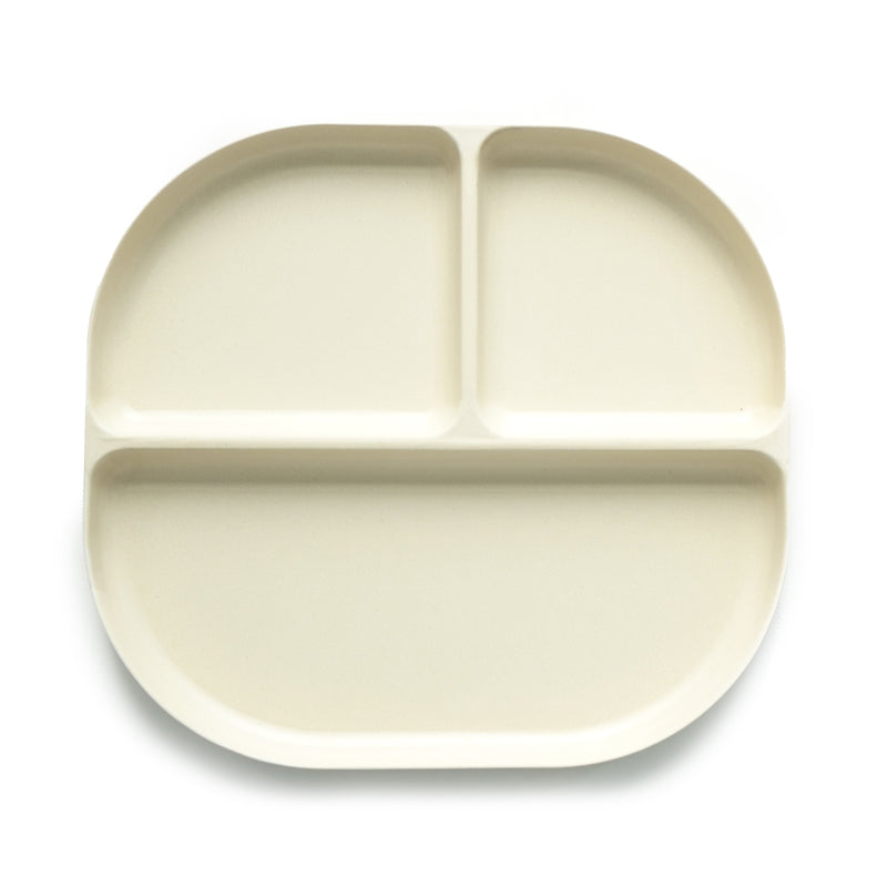 EKOBO Bambino Divided Tray, White - Da Da Kinder Store Singapore