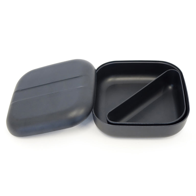 EKOBO Go Bento Lunch Box Square, Black - Da Da Kinder Store Singapore