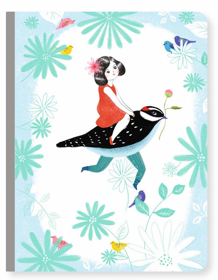 Djeco Grand Cahier - Notebook Chichi - Da Da Kinder Store Singapore