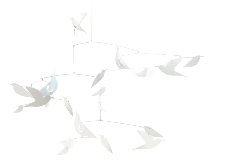 Djeco Mini Mobile - White Birds - Da Da Kinder Store Singapore