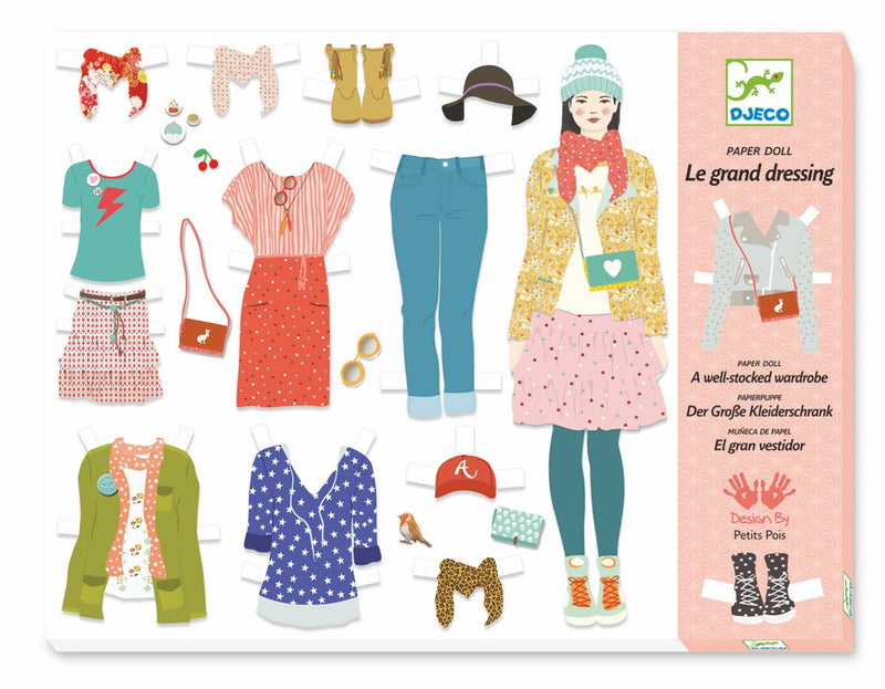 Djeco Oh ! Fashion ! - One Big Dressing Room - Da Da Kinder Store Singapore