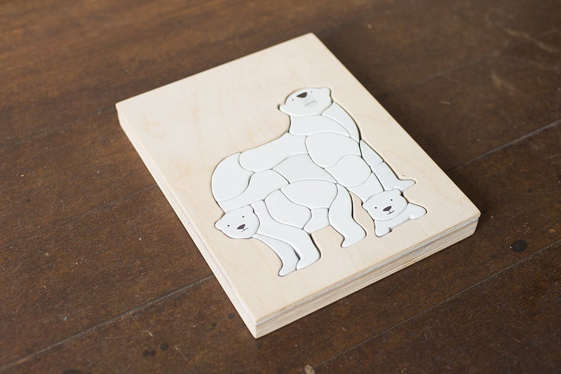 Eguchi Toys Puzzle Polar Bear - Da Da Kinder Store Singapore
