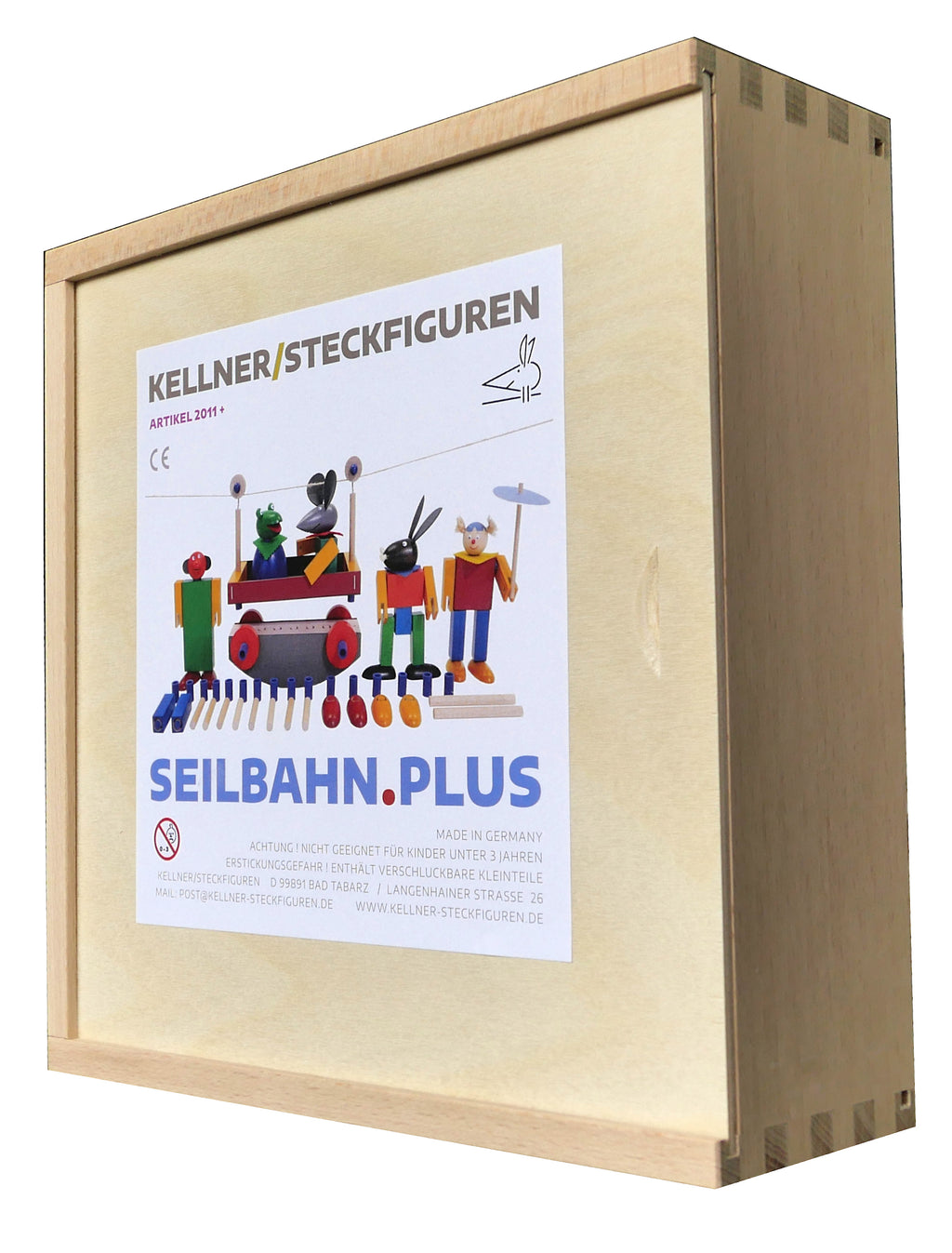 Kellner Steckfiguren Seilbahn.PLUS