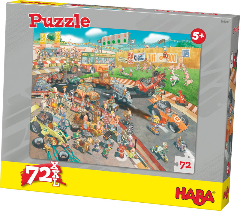 HABA Puzzle Car Race