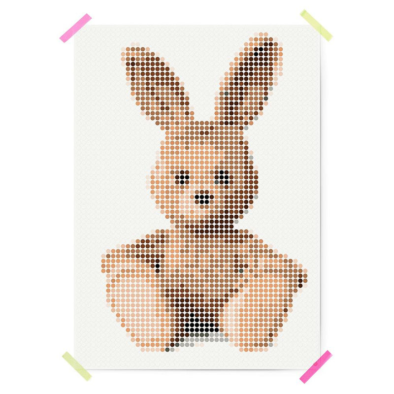 dot on art cuddle | bunny XL - Da Da Kinder Store Singapore
