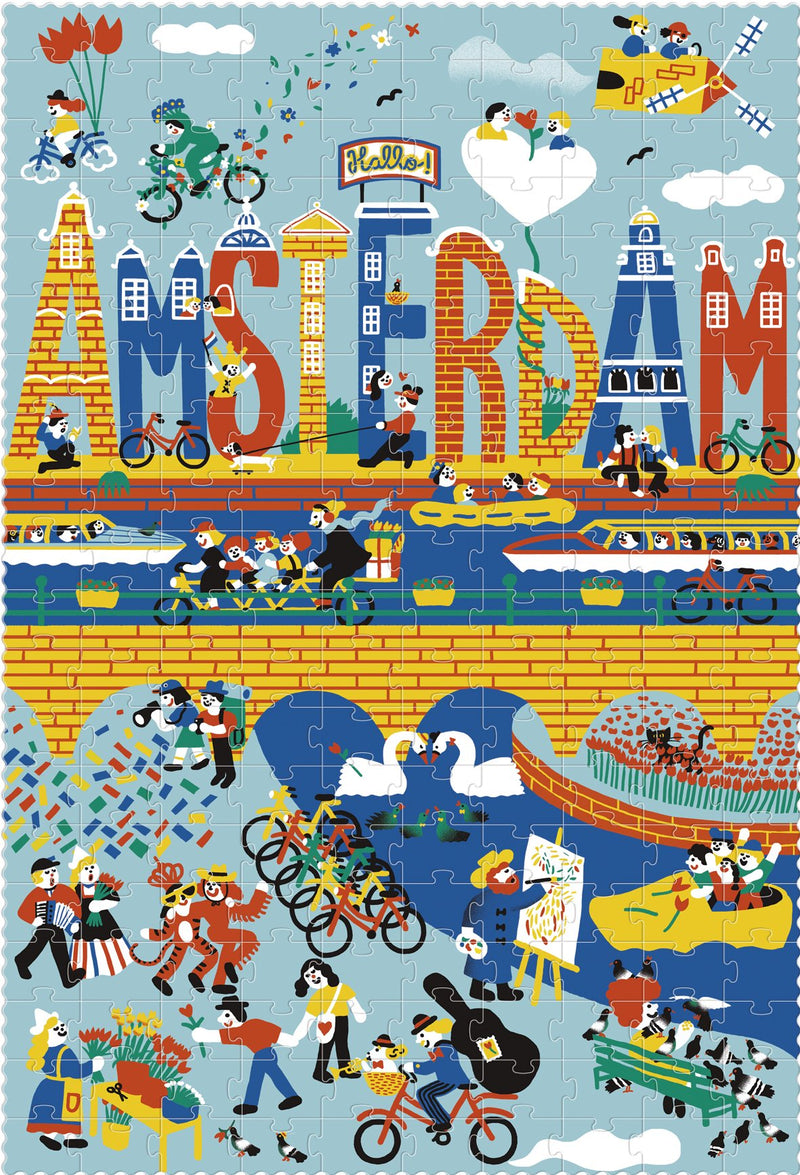 londji Puzzle Amsterdam 200pcs