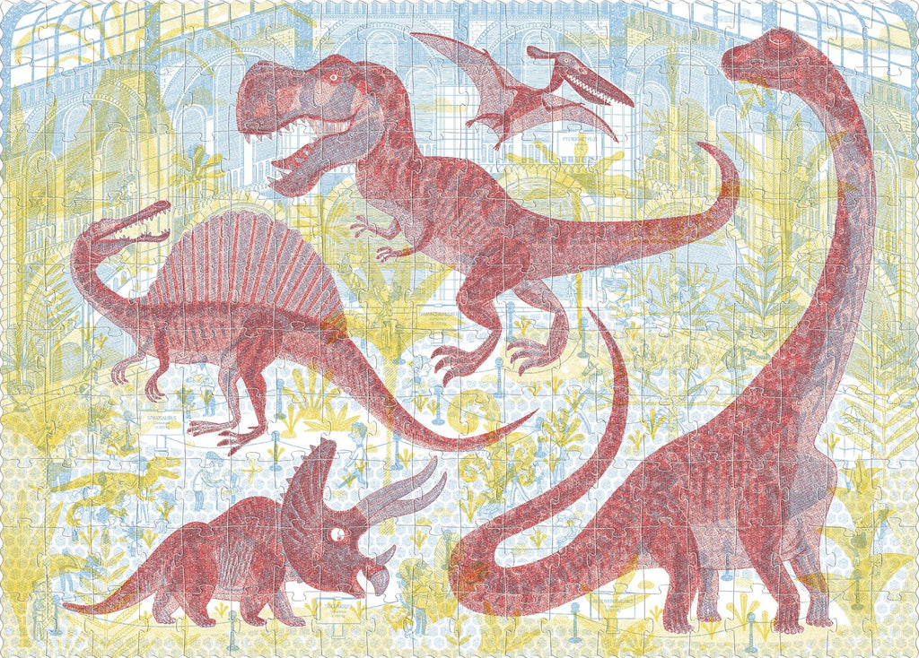 londji Puzzle Discover the Dinosaurs