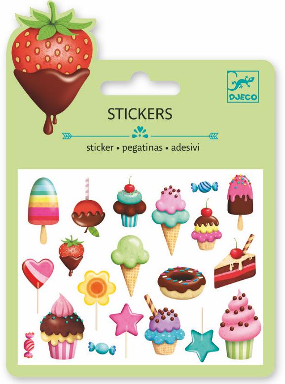 Djeco Mini Sticker - Sucres - Da Da Kinder Store Singapore