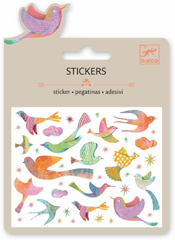 Djeco Mini Sticker - Birds Of Paradise - Da Da Kinder Store Singapore